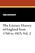 The Literary History of England from 1760 to 1825, Volume 2