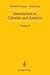 Introduction to Calculus an...
