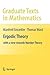 Ergodic Theory: with a view towards Number Theory (Graduate Texts in Mathematics, 259)