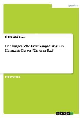 Der bürgerliche Erziehungsdiskurs in Hermann Hesses "Unterm Rad" (German Edition)