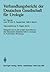 Verhandlungsbericht der Deutschen Gesellschaft für Urologie by R. Nagel