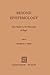 Beyond Epistemology: New Studies in the Philosophy of Hegel