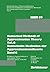Numerical Methods of Approximation Theory, Vol.6 Numerische Methoden der Approximationstheorie, Band 6 (International Series of Numerical Mathematics)