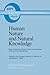 Human Nature and Natural Knowledge: Essays Presented to Marjorie Grene on the Occasion of Her Seventy-Fifth Birthday (Boston Studies in the Philosophy and History of Science)