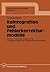 Kointegration und Fehlerkorrekturmodelle: Mit einer empirischen Untersuchung zur Geldnachfrage in der Bundesrepublik Deutschland (Wirtschaftswissenschaftliche Beiträge, 15) (German Edition)