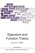 Operators and Function Theory (Nato Science Series C:)