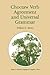 Choctaw Verb Agreement and Universal Grammar (Studies in Natural Language and Linguistic Theory, 2)