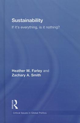 Sustainability: If It's Everything, Is It Nothing? (Critical Issues in Global Politics)