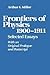 Frontiers of Physics: 1900–...