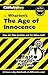 Cliffsnotes on Wharton's the Age of Innocence