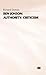 Ben Jonson: Authority: Crit...