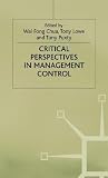 Critical Perspectives in Management Control