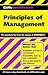 CliffsQuickReview Principles of Management