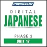 Pimsleur Japanese Level 3 Lesson 17 MP3: Learn to Speak and Understand Japanese with Pimsleur Language Programs