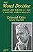 The Moral Decision by Edmond Nathaniel Cahn