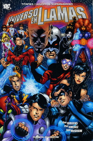 Titanes / Legión de Superhéroes: Universo en llamas (Paperback)
