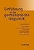 Einführung in die germanistische Linguistik by Jörg Meibauer