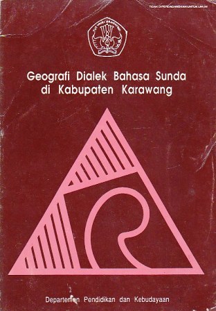 Geografi Dialek Bahasa Sunda di Kabupaten Karawang