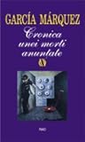 Cronica unei morți anunțate by Gabriel García Márquez