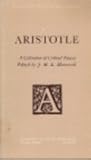 Aristotle: A Collection of Critical Essays
