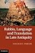Rabbis, Language and Translation in Late Antiquity