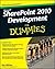 Sharepoint 2010 Development for Dummies