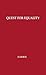 The Quest for Equality: The Constitution, Congress, and the Supreme Court
