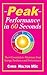 Peak Performance in 60 Seconds