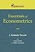 Essentials of Econometrics