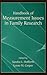 Handbook of Measurement Issues in Family Research by Sandra L. Hofferth