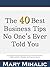 The 40 Best Business Tips N...
