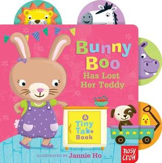 Bunny Boo Has Lost Her Teddy: A Tiny Tab Book (An Interactive Pull-Tab Slider Peekaboo Board Book for Babies and Toddlers - Perfect for Bedtime)