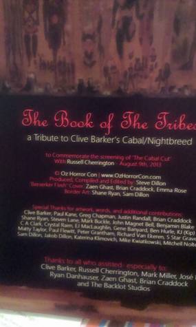 The Book of The Tribes. A tribute to Clive Barker's Cabal/Nightbreed (Hardcover)