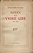 Notes sur andré gide (1913-1951)