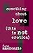 Something About Love