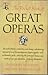 The Pocket Book of Great Operas by Henry W. Simon