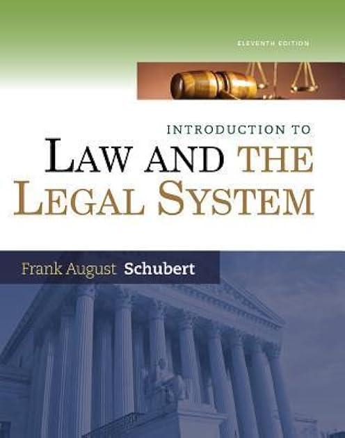 Introduction to Law and the Legal System