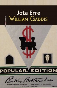 Portada de Jota Erre, de William Gaddis