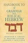 Handbook to A Grammar for Biblical Hebrew Handbook to A Grammar for Biblical Hebrew