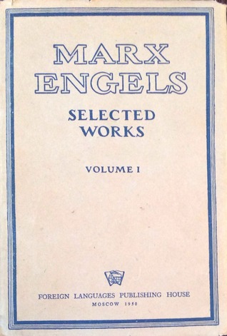 Marx Engels Selected Works in Two Volumes (volume 1)