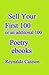 Sell Your First 100 or an additional 100 poetry ebooks