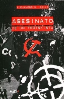 Portada de Asesinato de un troskista, de Alejandro Martínez Gallo