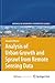 Analysis of Urban Growth and Sprawl from Remote Sensing Data