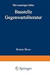 Baustelle Gegenwartsliteratur: Die neunziger Jahre (German Edition) Baustelle Gegenwartsliteratur: Die neunziger Jahre (German Edition)