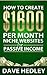 How to Create $1600 per Mon...