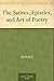 The Satires, Epistles, and Art of Poetry by Horatius