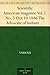 Scientific American magazine Vol 2. No. 3 Oct 10 1846 The Advocate of Industry and Journal of Scientific,Mechanical and Other Improvements