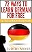 72 Ways to Learn German for Free - Tips, Tricks and Websites Used by Polyglots