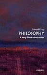 Book cover for Philosophy: A Very Short Introduction (Very Short Introductions Book 55)