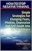 How to stop negative thinking. Simple strategies for changing fears, phobias, depression, and self-doubt into self-confidence!